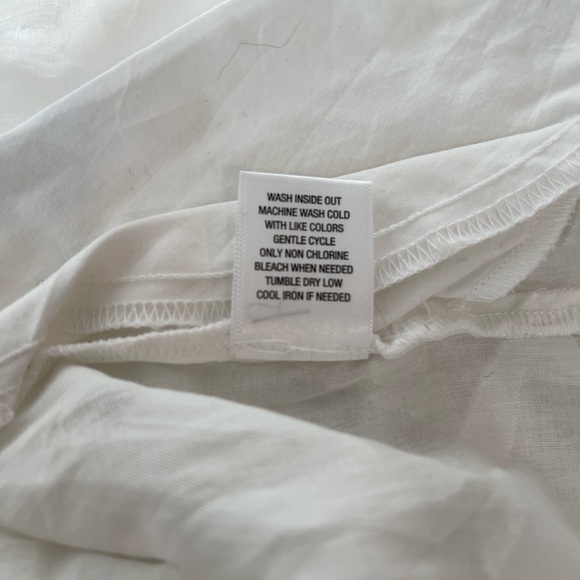 The Webster Miami At Target White Eyelet Tunic X-Large NWT - Picture 7 of 10